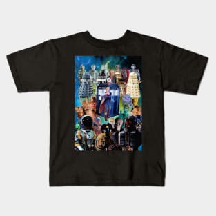 DoctorWho Christmas Kids T-Shirt